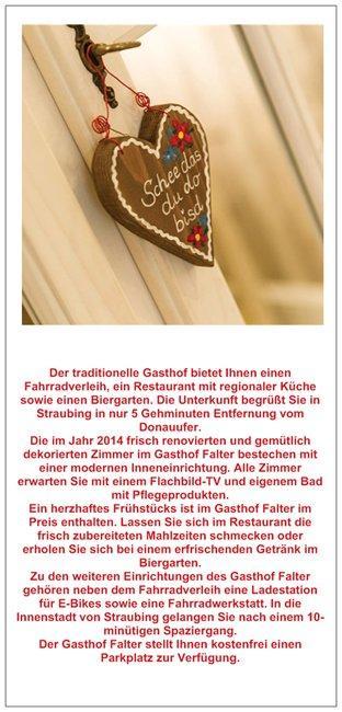 Gasthof Falter Straubing Exterior foto